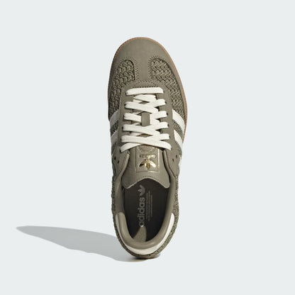 Samba OG – Green Crochet