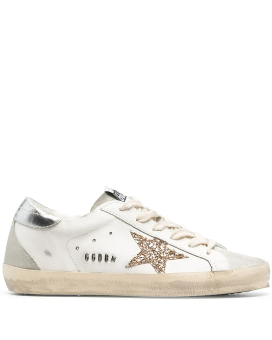 Golden Goose Super-Star Gold Glitter