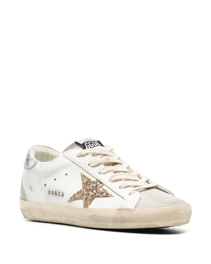 Golden Goose Super-Star Gold Glitter